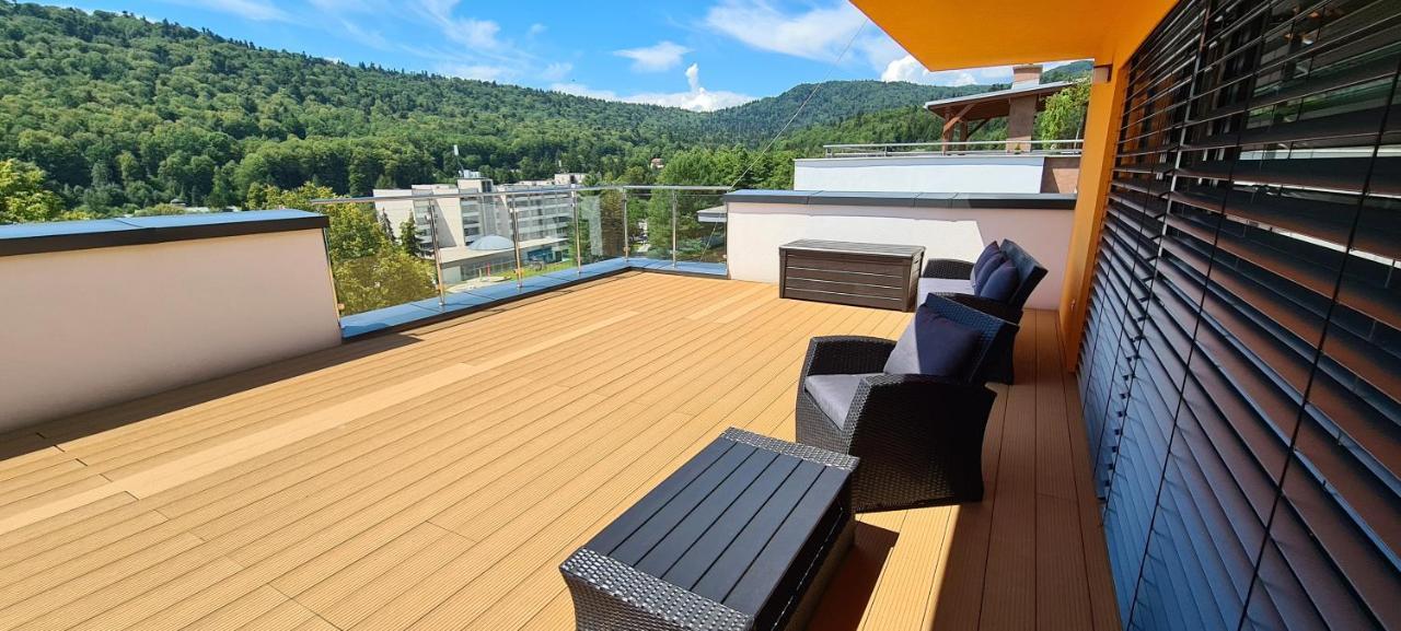 Penthouse Apartman Rezidencia Mineral Bardejovské Kúpele エクステリア 写真