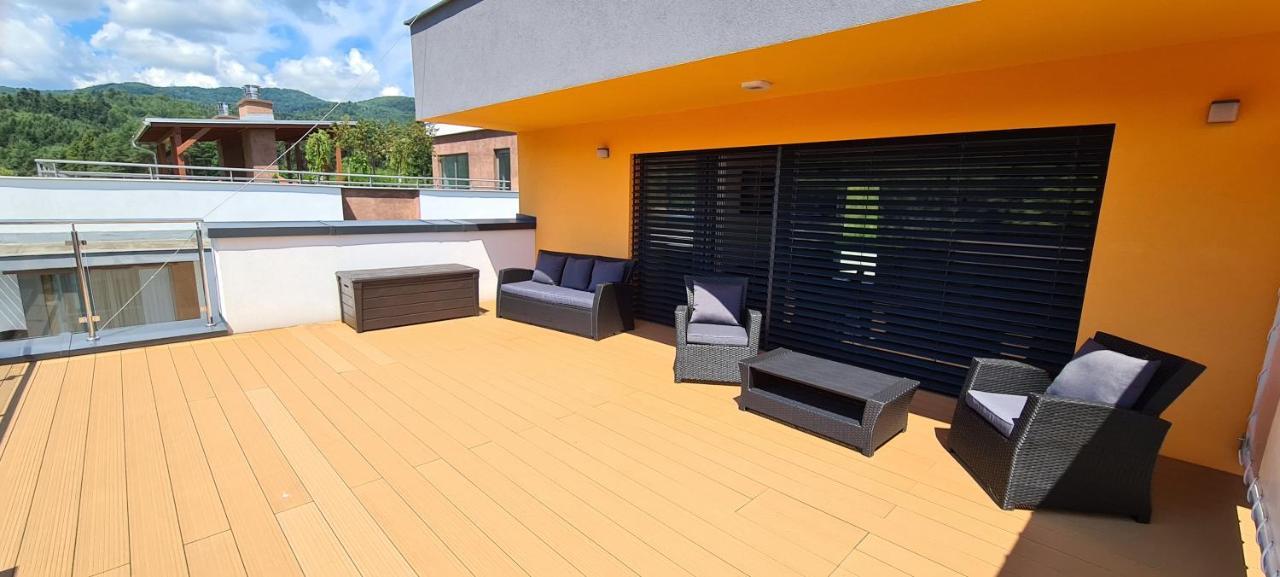 Penthouse Apartman Rezidencia Mineral Bardejovské Kúpele エクステリア 写真
